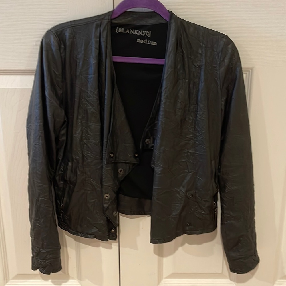 Leather jacket